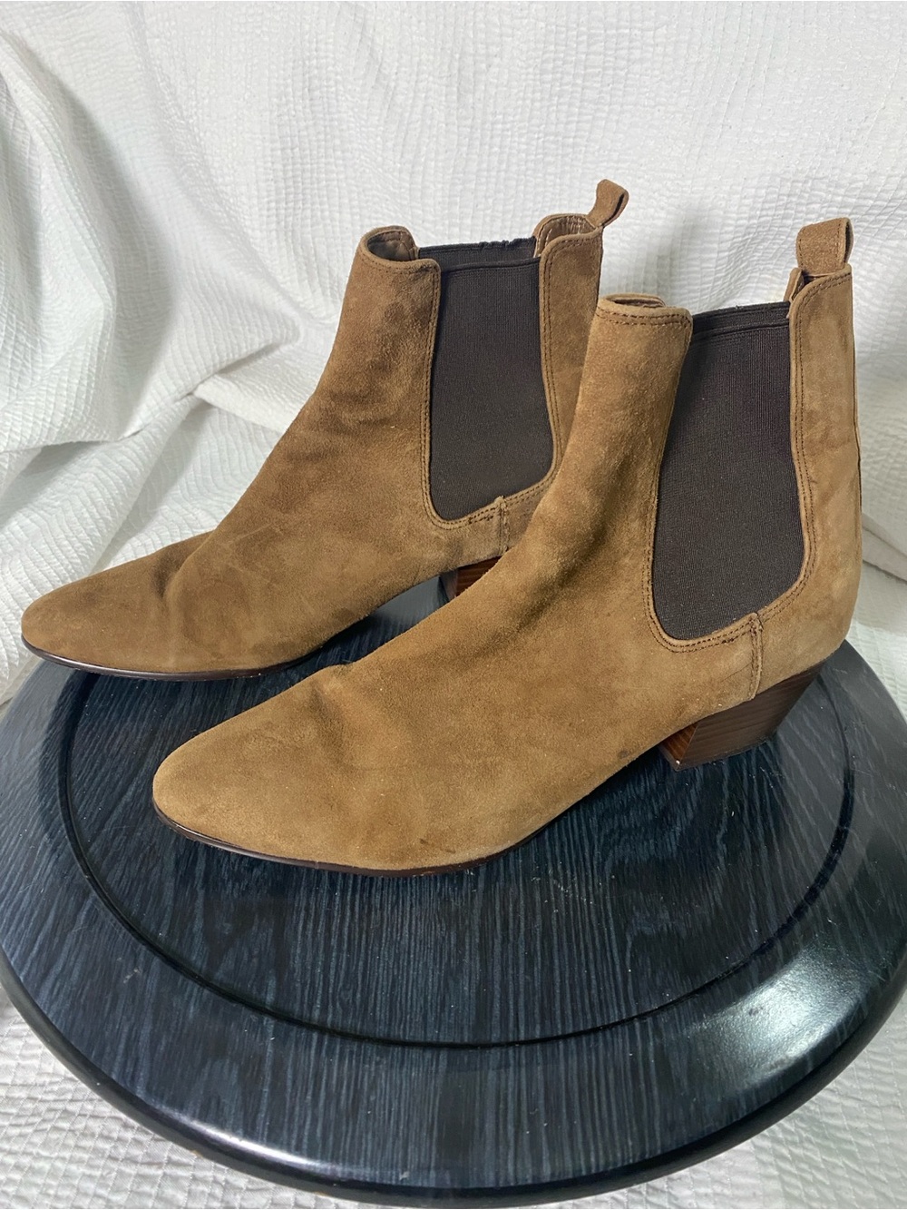 Sam Edelman Chelsea Ankle Boots - Brown size 10